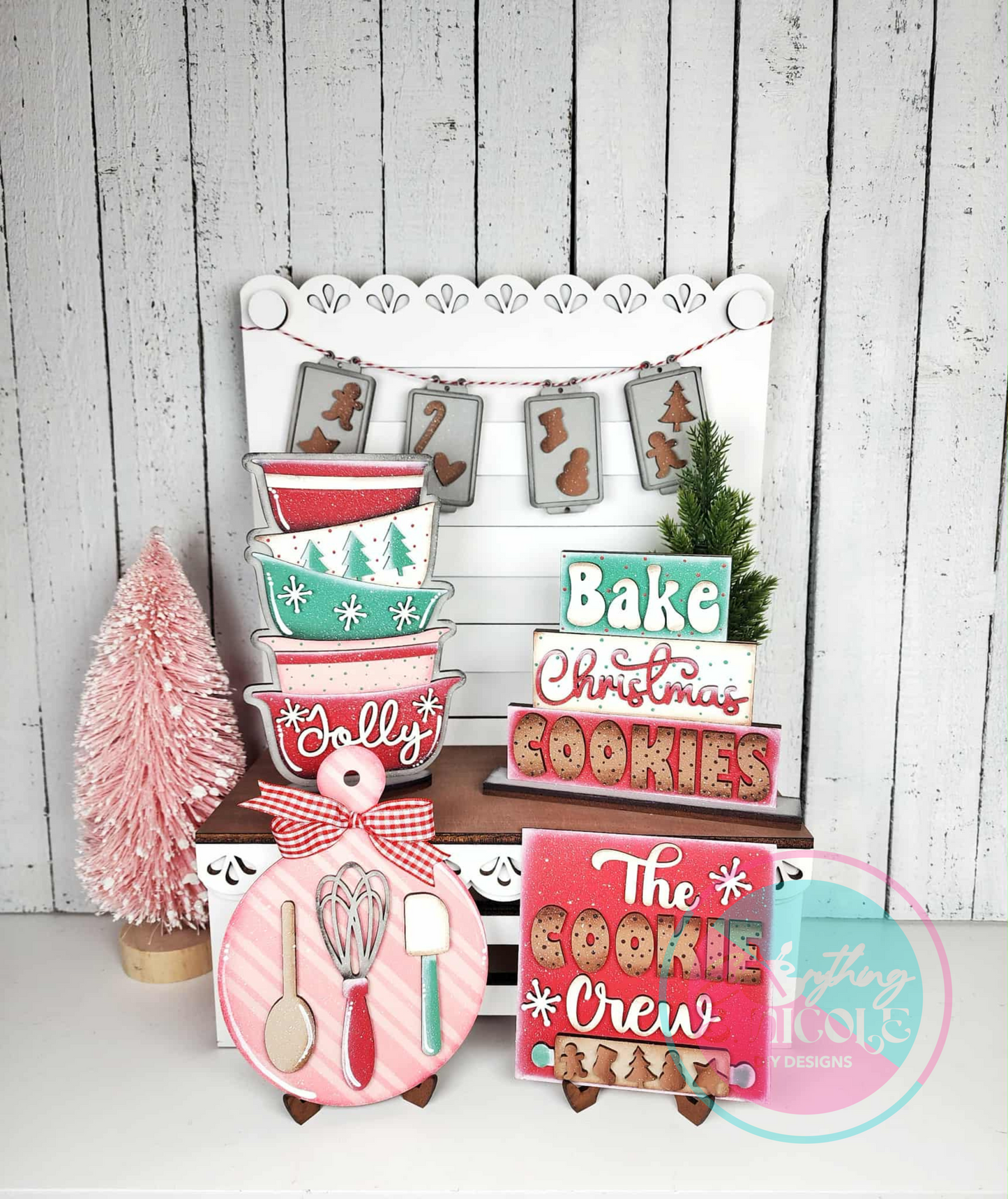 Christmas Baking Tiered Tray Wood Blanks – DIY Holiday Décor
