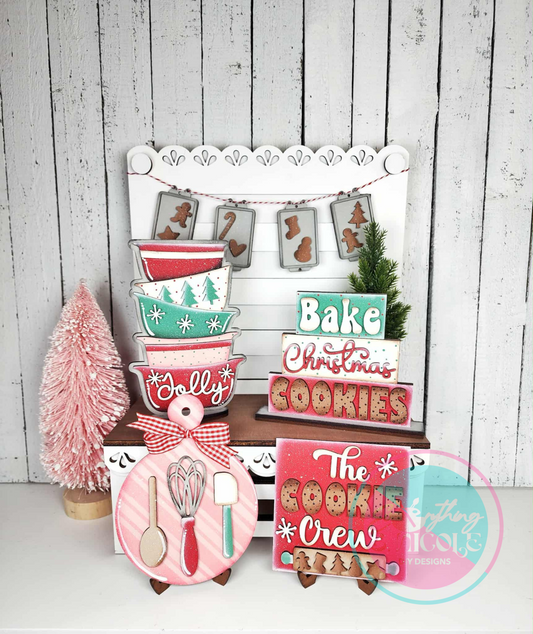 Christmas Baking Tiered Tray Wood Blanks – DIY Holiday Décor